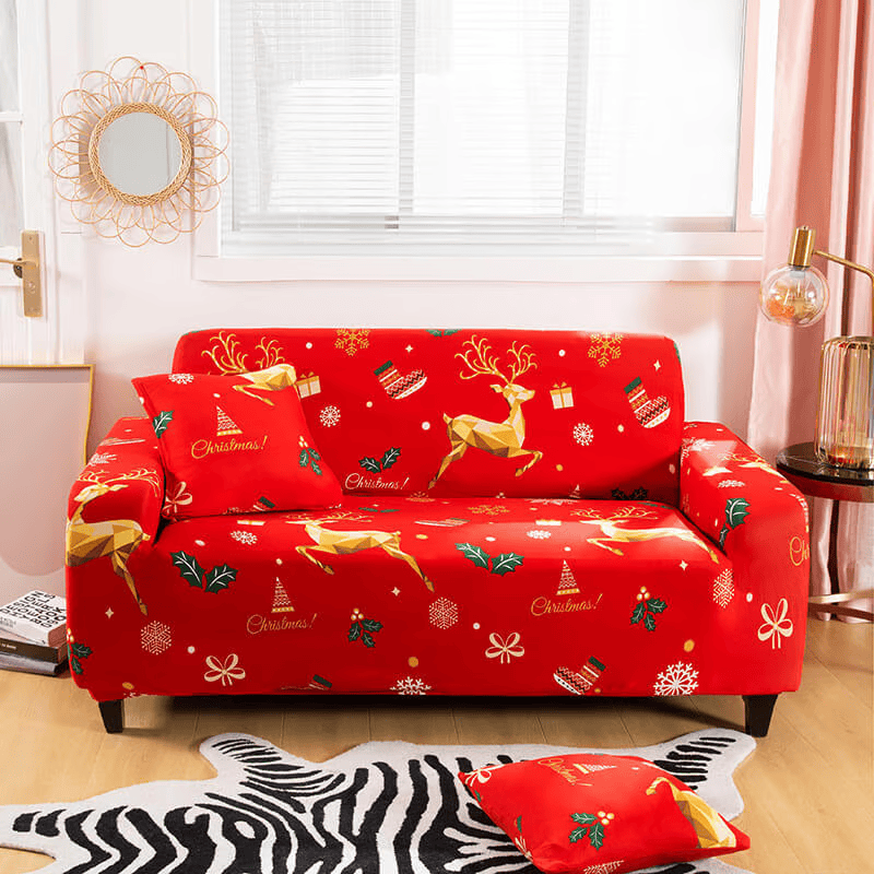 Christmas Sofa Cover [2024 Latest Arrival 🎁]