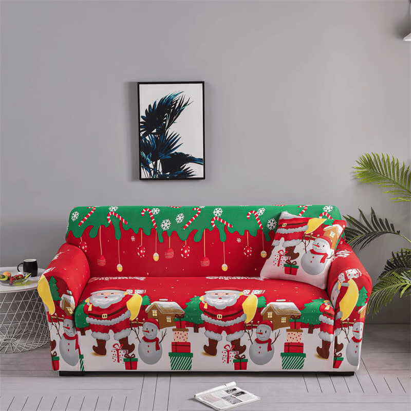 Christmas Sofa Cover [2024 Latest Arrival 🎁]