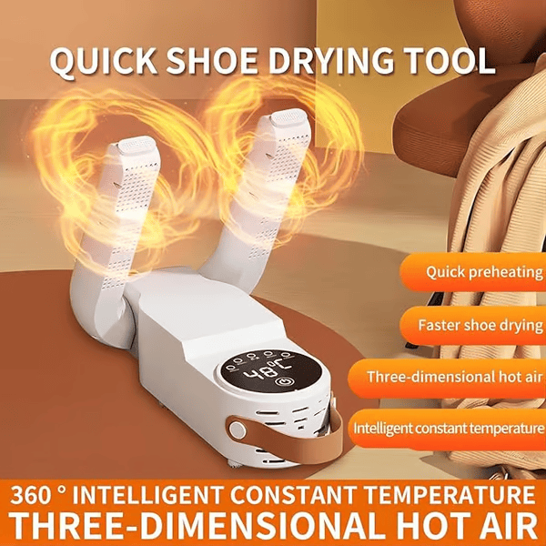 Adjustable Quick-dry Odor Remove Portable Shoe Dryer